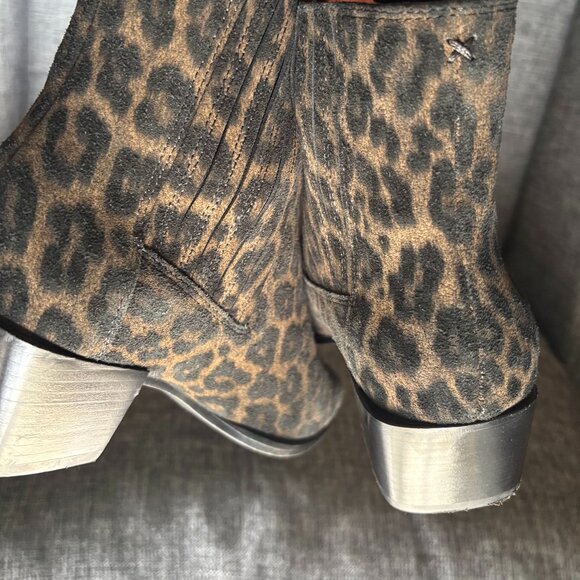 Rag & Bone "Rover" Boots Animal Print Size 38 - Picture 5 of 10